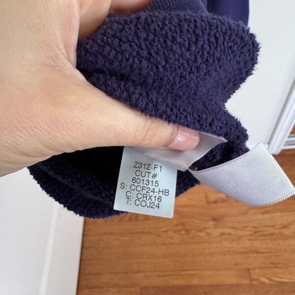 Asher Concepts French Terry Sweatshirt Men's XXL Purple Minimalist Streetwear - Picture 6 of 6